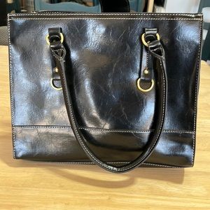 Black New Direction Faux Leather Purse